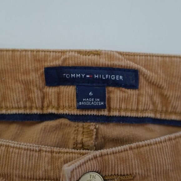 Tommy Hilfiger Brown Corduroy Jeans 6 31/31 Mid‎ Rise - Picture 5 of 7